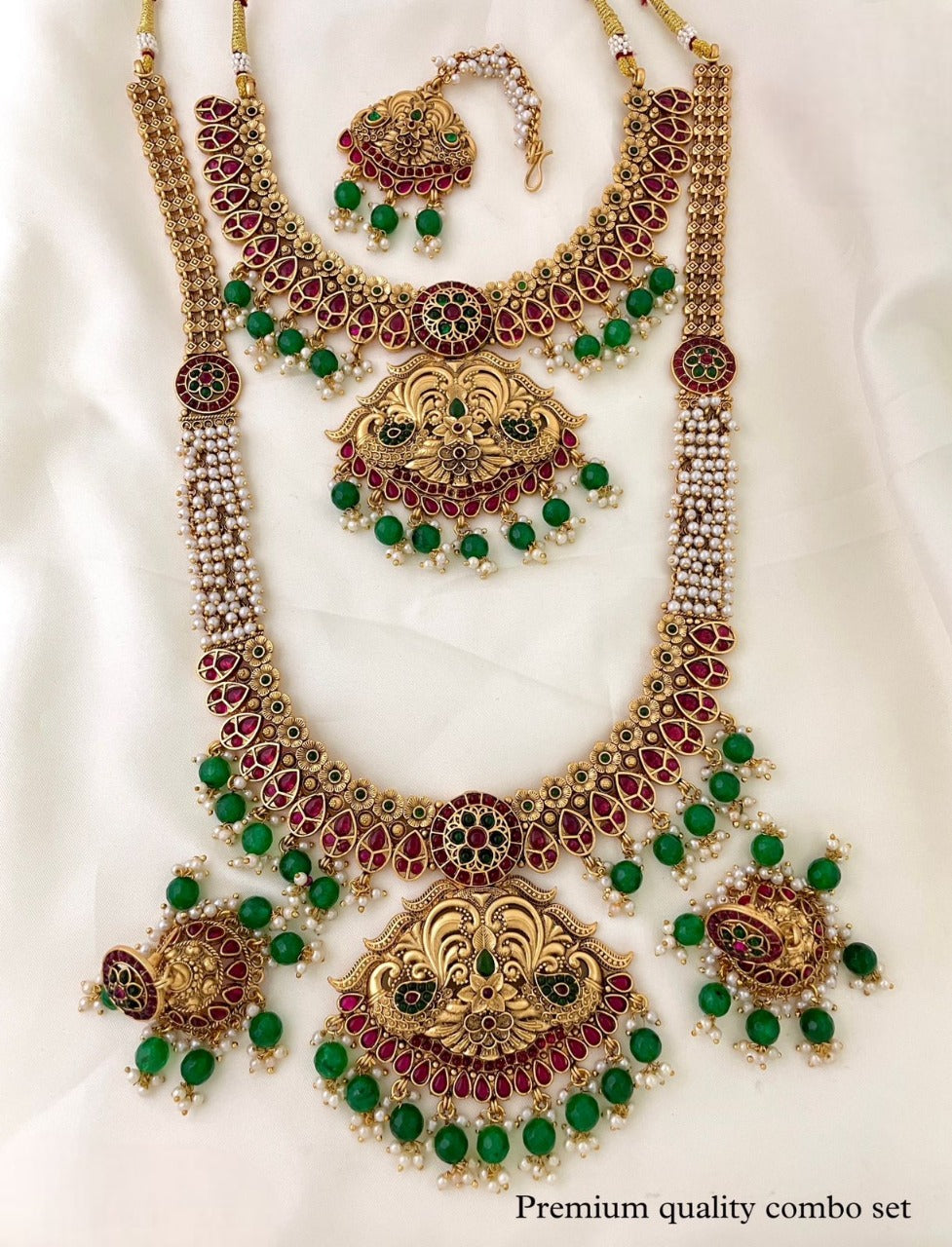 Dazzling Semi Bridal Combo Sets - SHJ1129