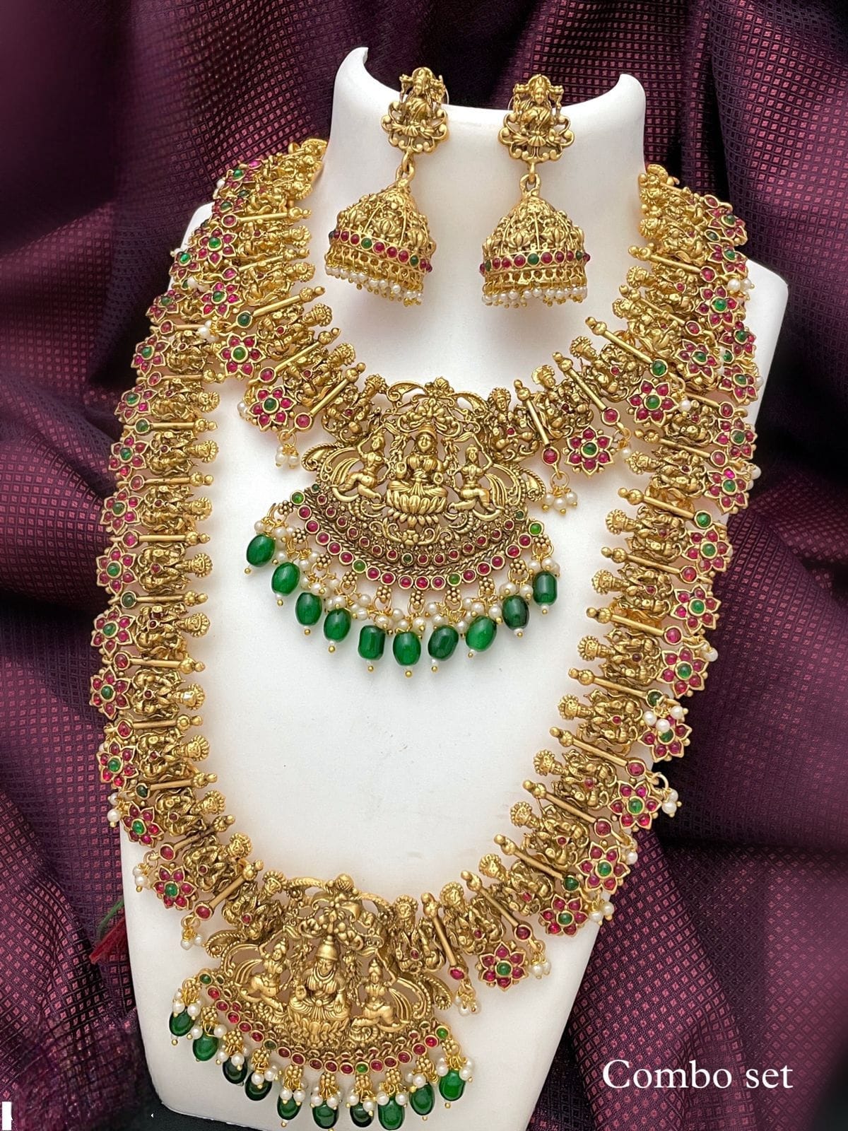 Trendy Combo Neck Set- SHJ1039