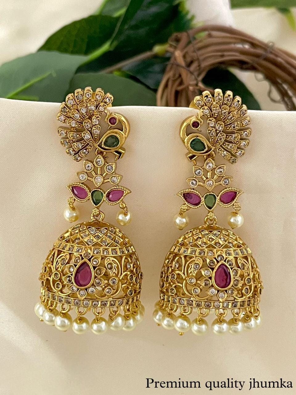 Elegance in Every Jingle: The Jhumka Collection - SHJ1079