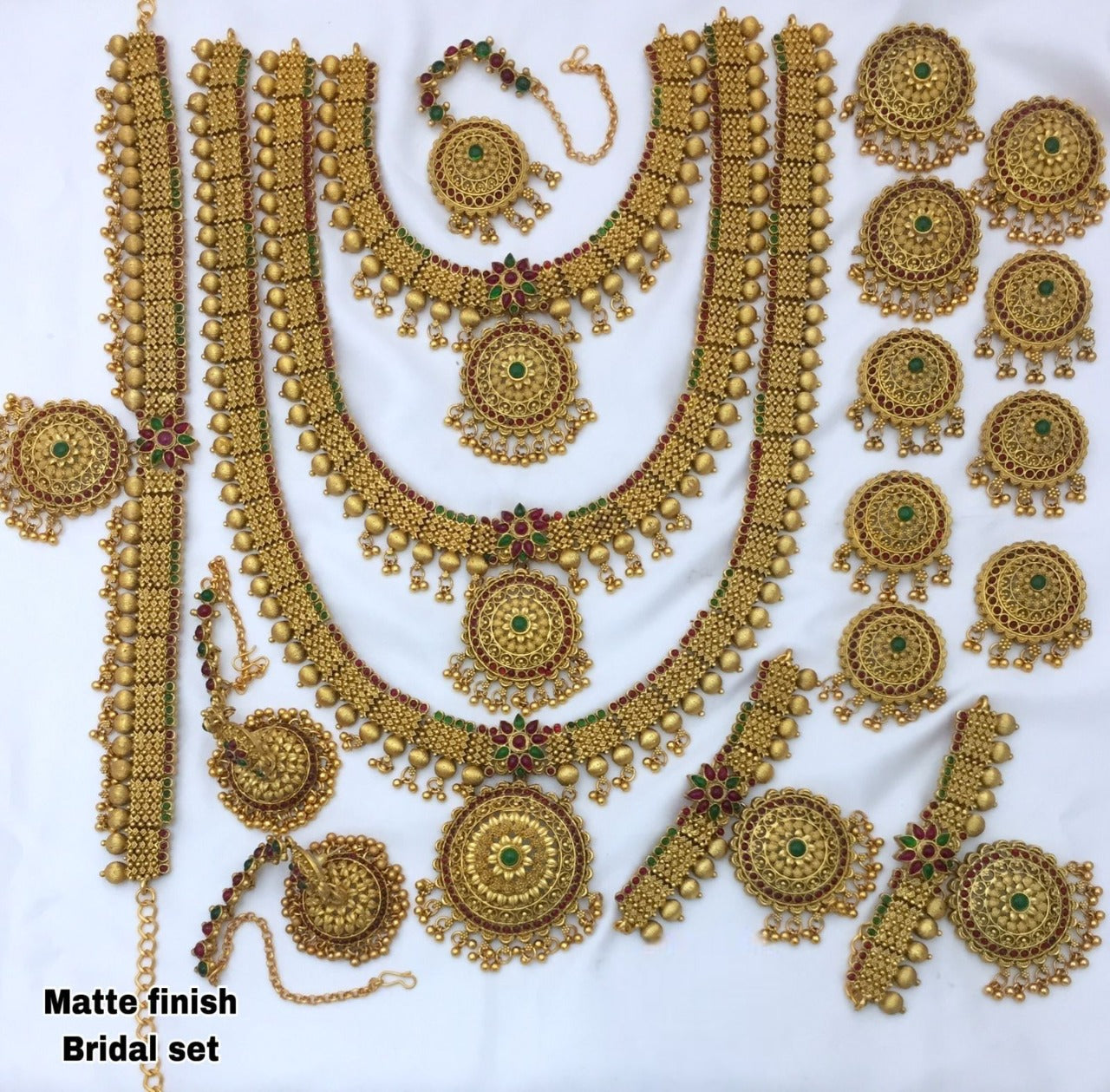 Premium Quality Full Bridal Sets - SHJ1112