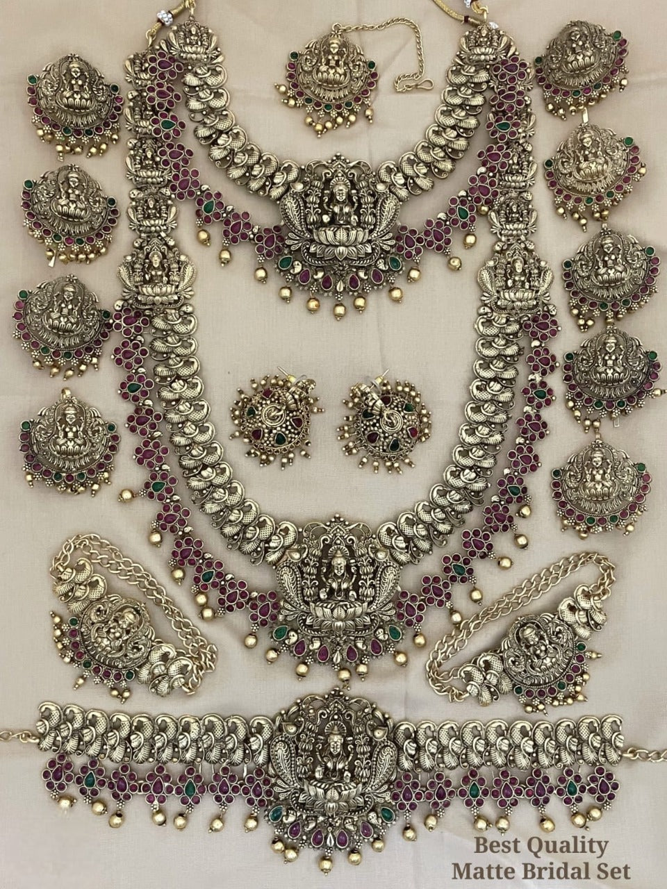 Exclusive South Indian AD Bridal Sets - SHJ1019