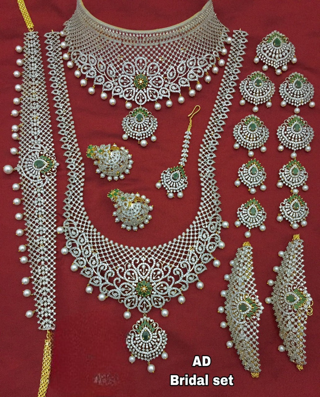 Classy South Indian AD Bridal Sets - SHJ1027