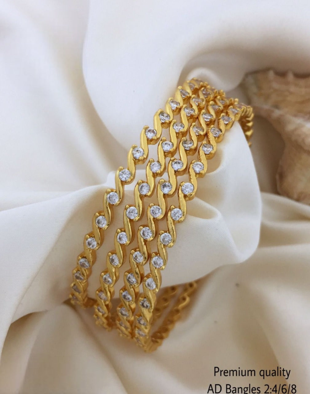 Classy AD Bangles - SHJ1060