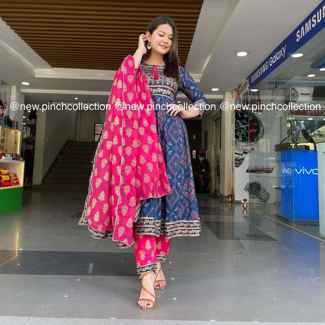 Classy Kurta Sets for Women-SHKS1075