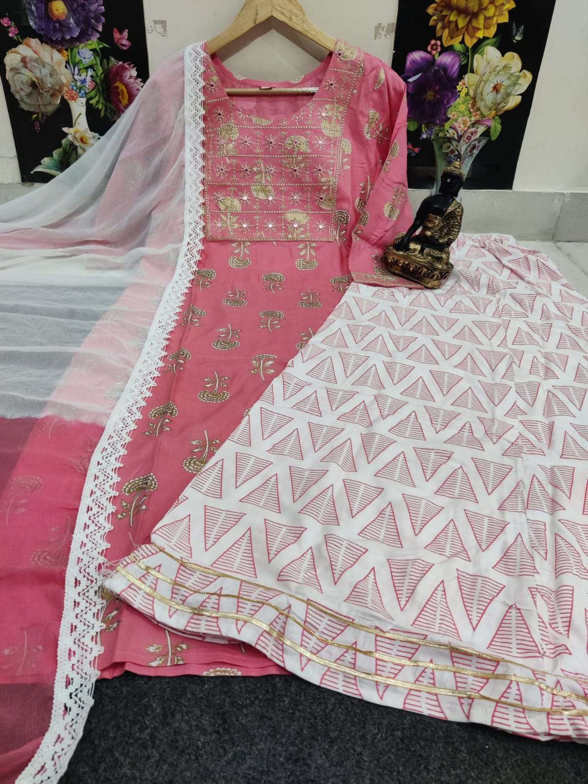 Cute Rayon Kurta Sets for Women-SHKS1116