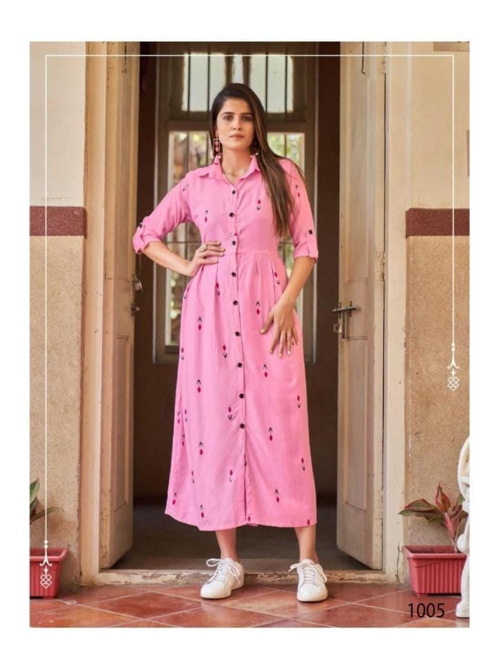 Trendy Rayon Maxi Gown for Women-SHK1124