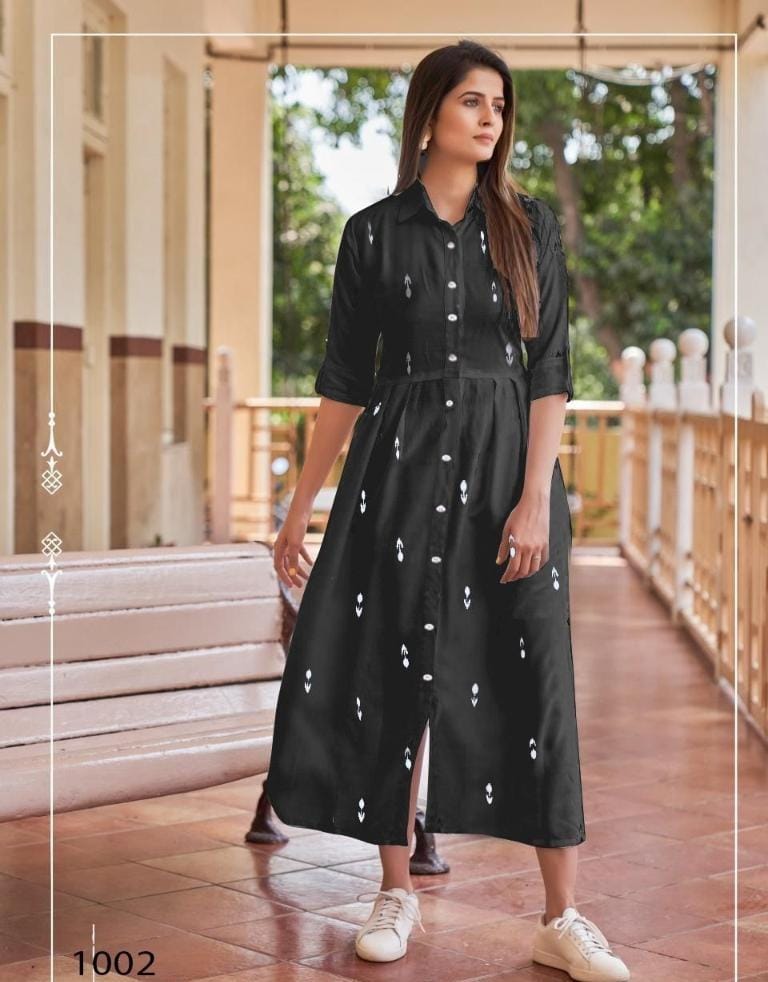 Trendy Rayon Maxi Gown for Women-SHK1124