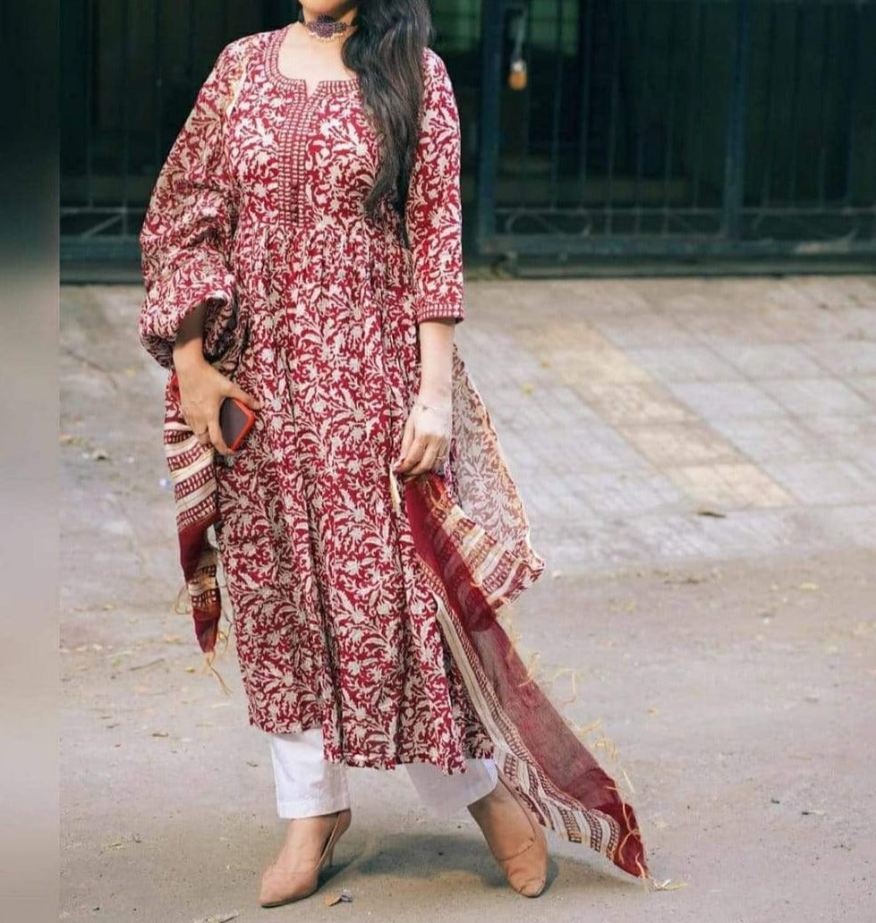 Classy Kurta Sets for Women-SHKS1080