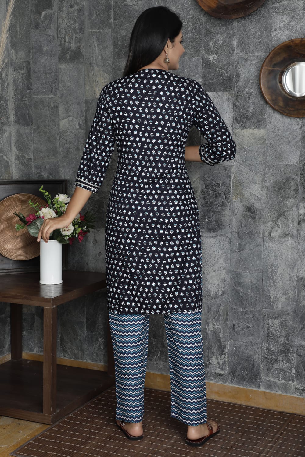 Elegant Printed Kurta Sets for Women-SHKS1041