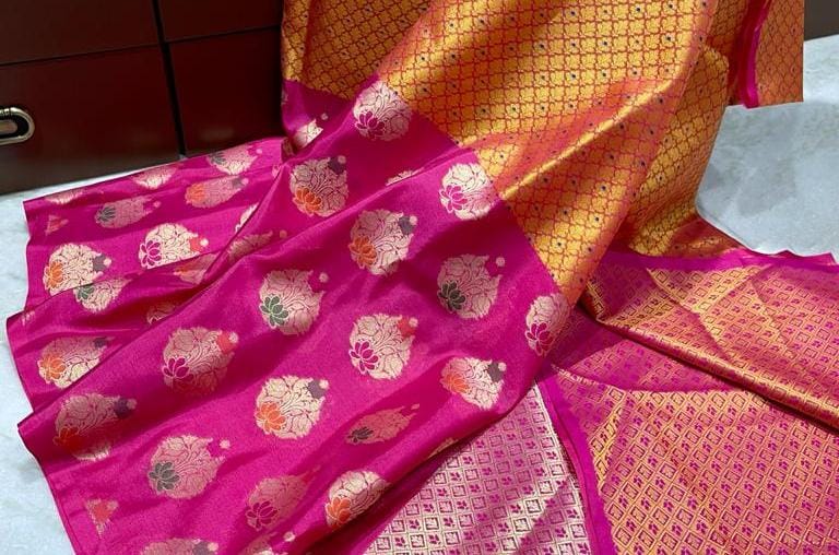 Banarasi Kora Taunchoi Sarees -SH0571