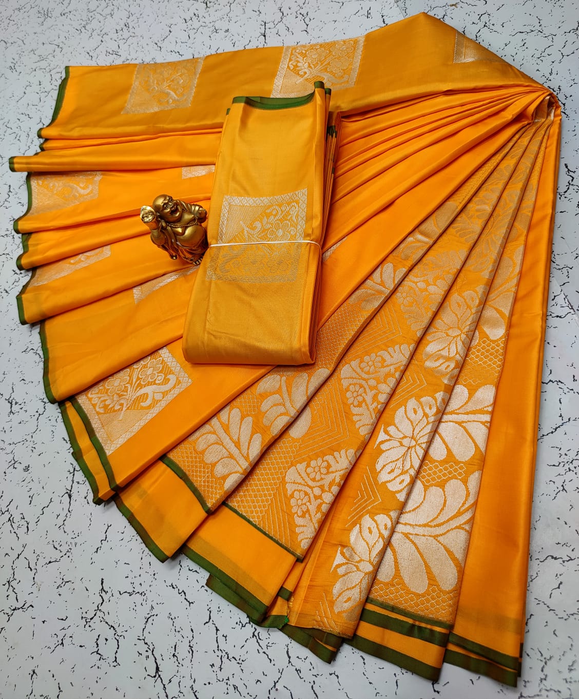 Fancy Silk Cotton Saree Collections-SH0599