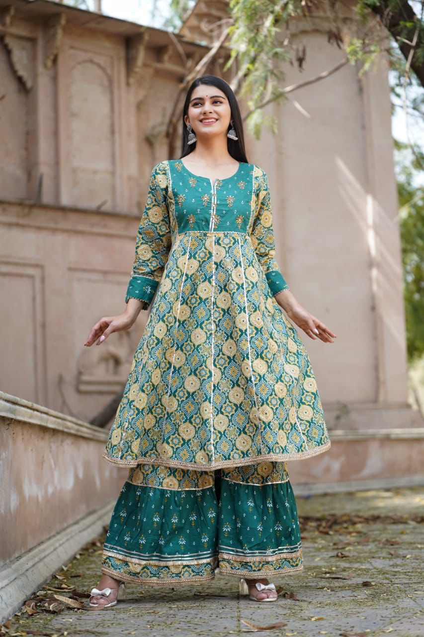 Amazing Cotton Kurta Sets for Women-SHKS1123