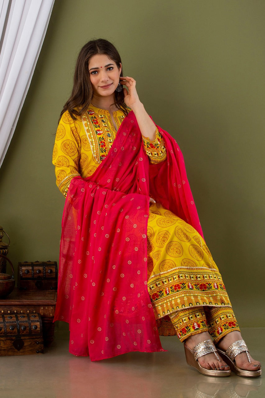 Stunning Rayon Kurta Sets for Women-SHKS1118