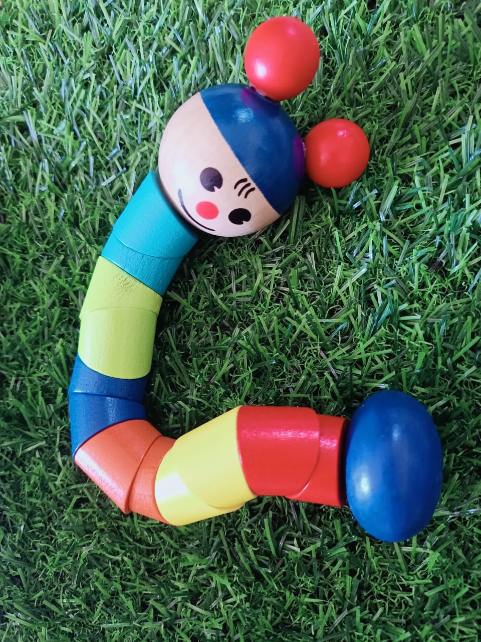 Twist-Colored Wooden Toy for Kids - SHTM1018