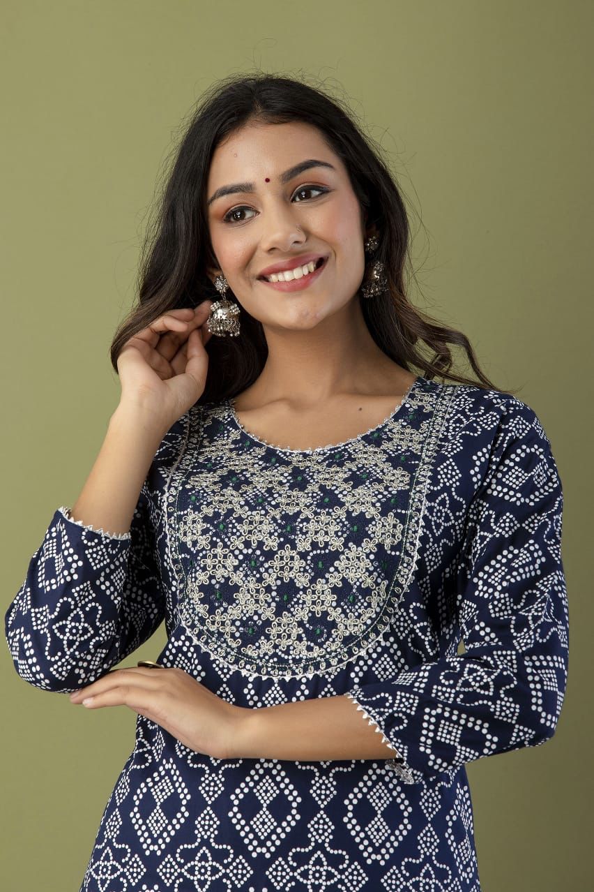 Casual Kurta Sets for Women-SHKS1132