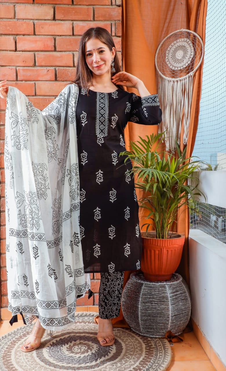 Classy Kurta Sets for Women-SHKS1078