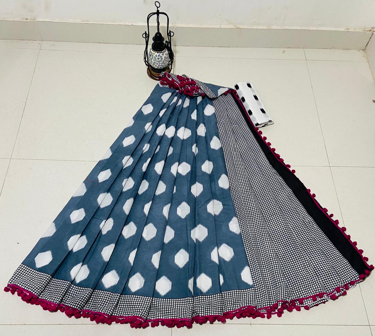 Series 1 Mul Mul Cotton Sarees -SH0575