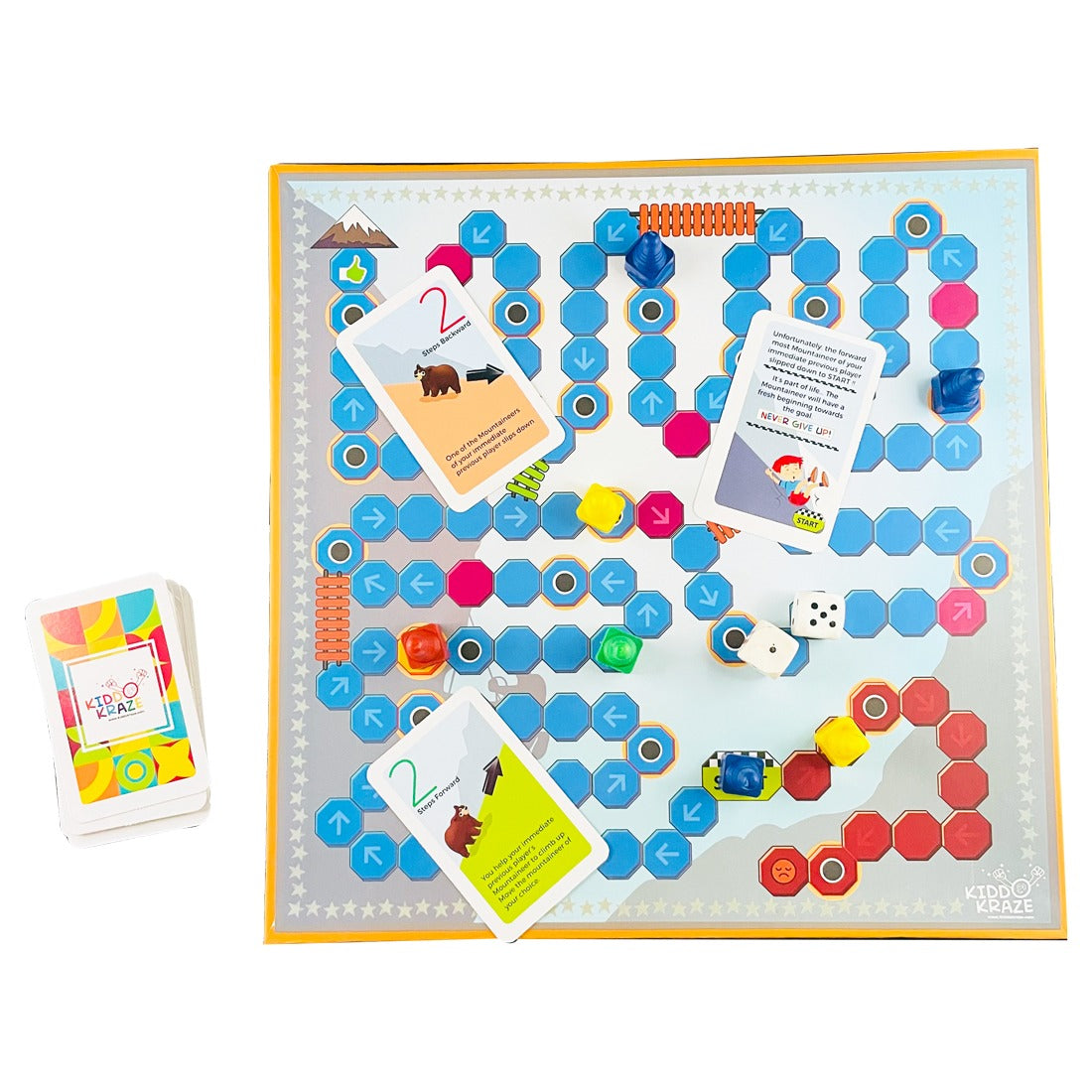 Kiddokraze 6 in 1 Family Board Games-SHTK1000