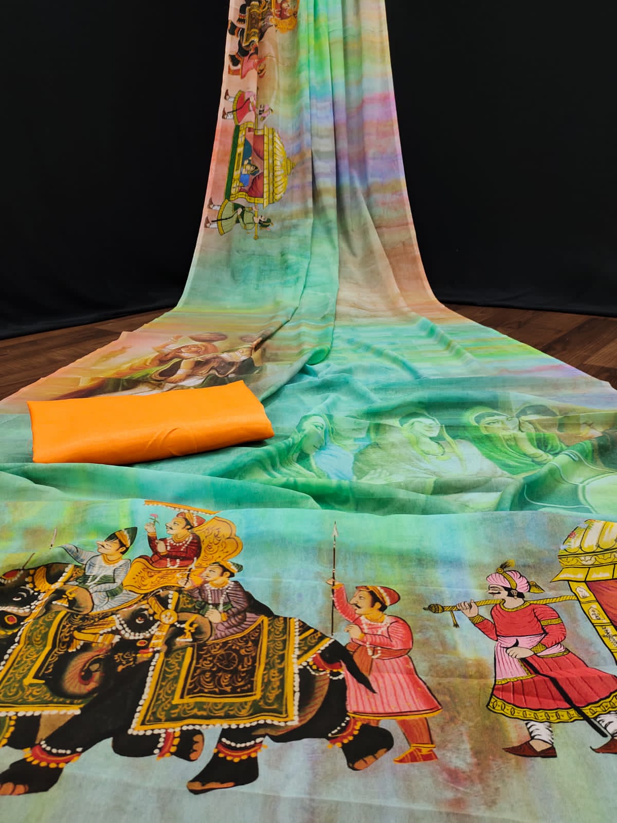 Digital Print Catalogue Sarees -SH0573