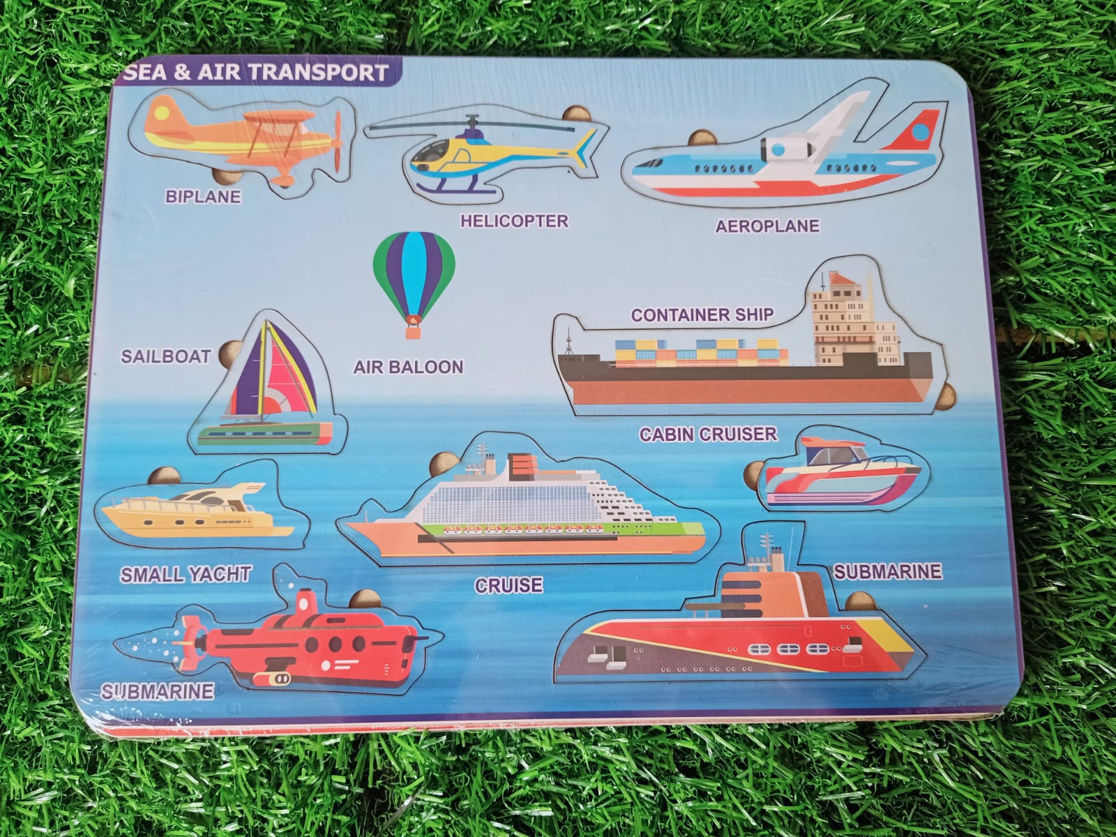 My First Learning Set Board Puzzles for Kids-SHTM1070