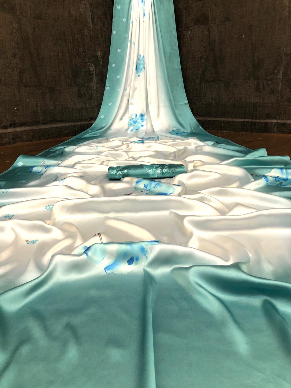 Beautiful Satin Saree Collections-SH0590