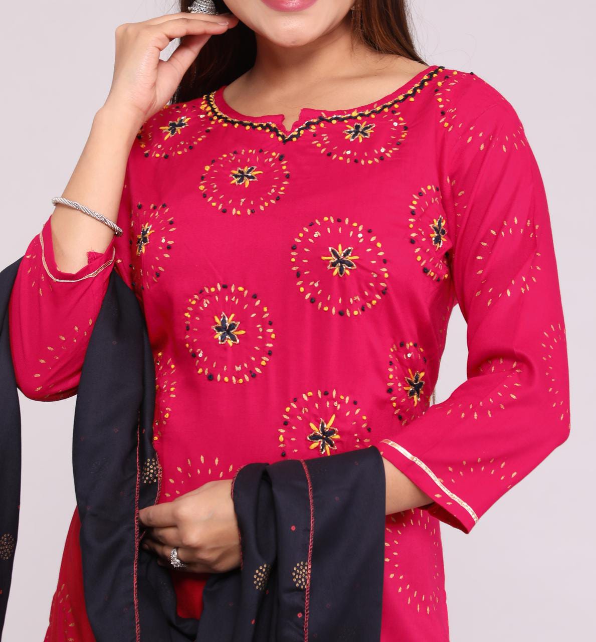 Casual Kurta Sharara Sets for Women-SHKS1126