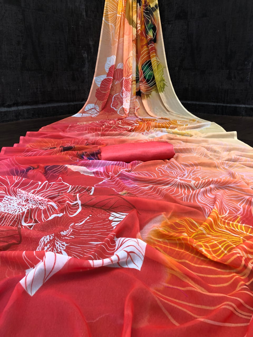 Digital Print Catalogue Sarees -SH0573