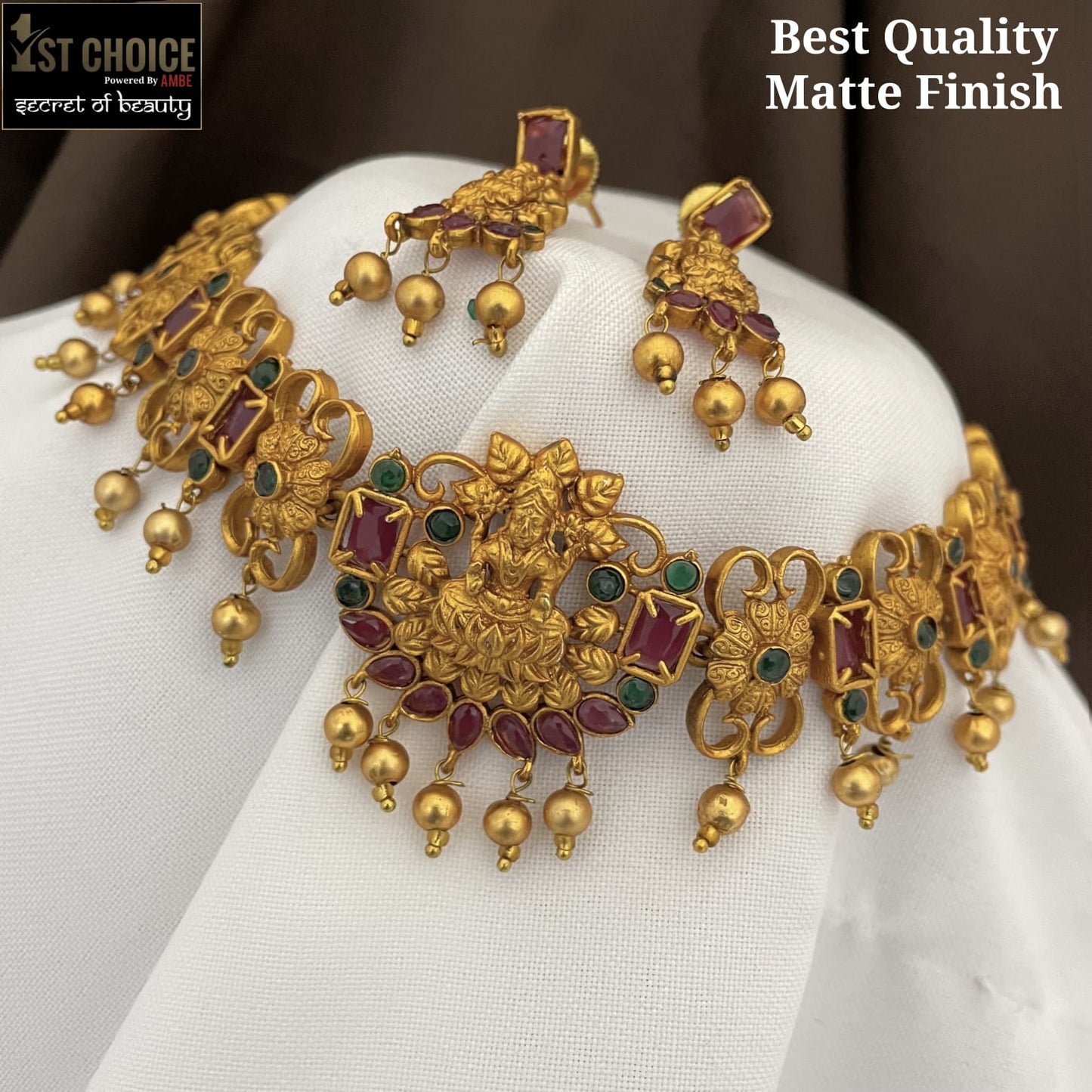 Elegant Choker Necklace Set- SHJ1037
