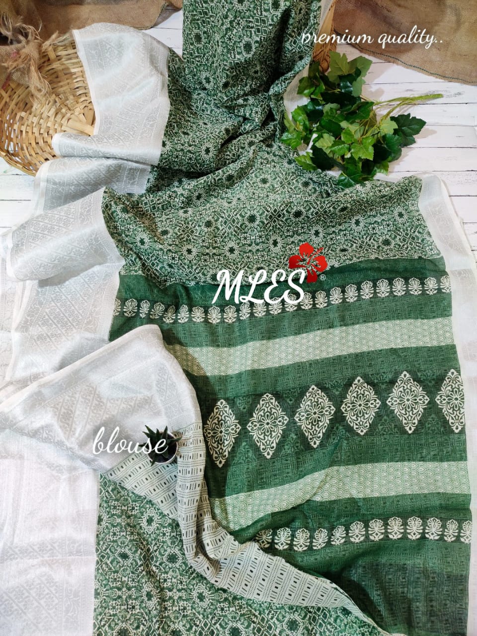 Lovely Linen Saree Collections-SH0562