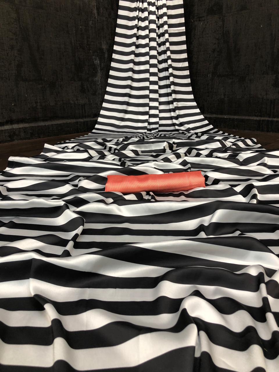 Beautiful Satin Saree Collections-SH0590