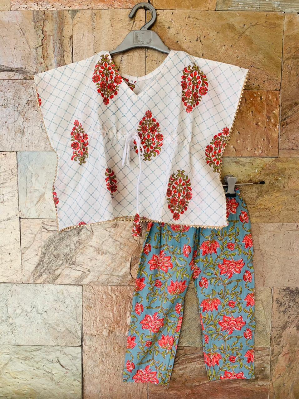 Ethnic Kaftan Sets for Girls- SHG1055