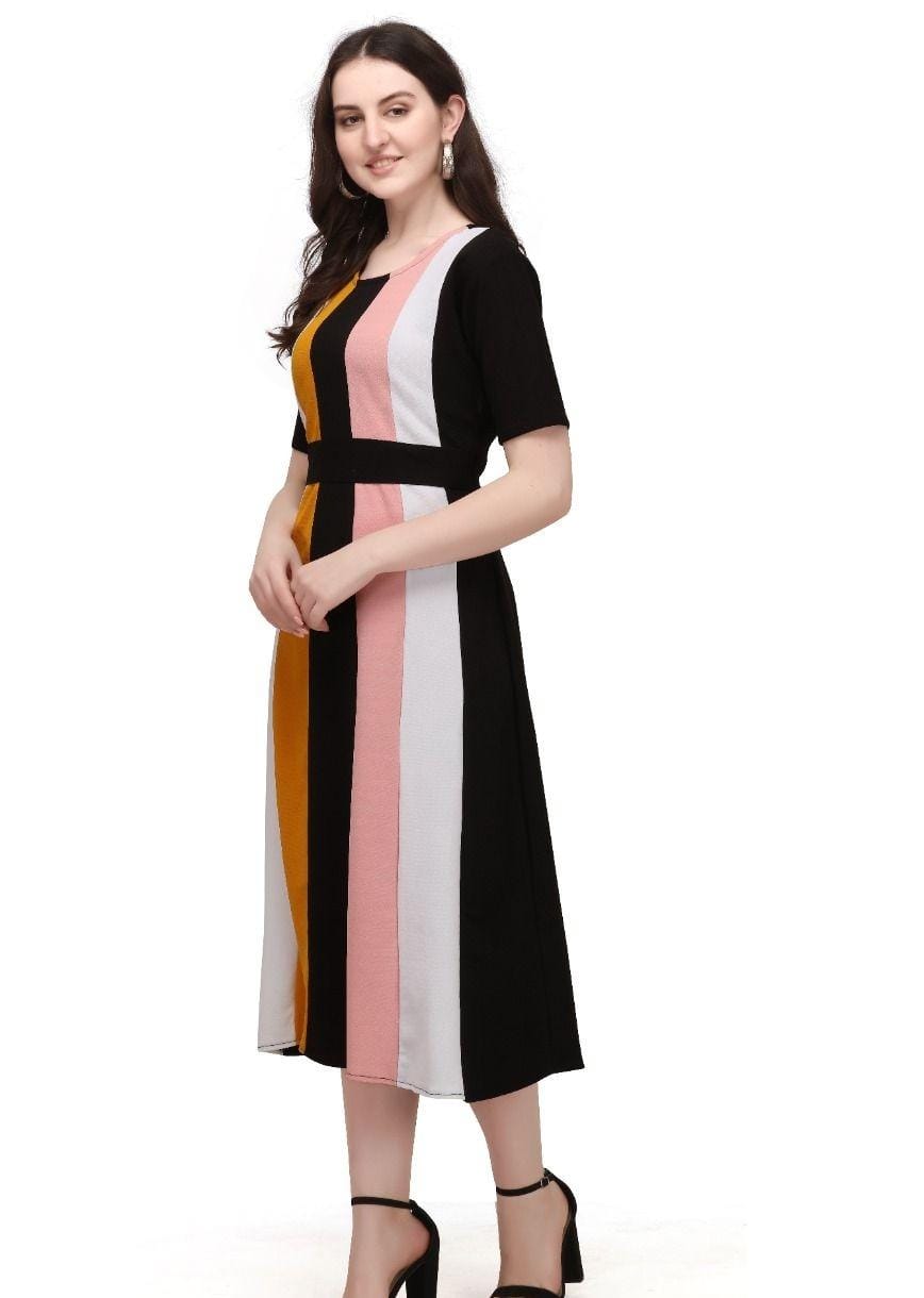 Trendy Lycra Gown for Women-SHK1125