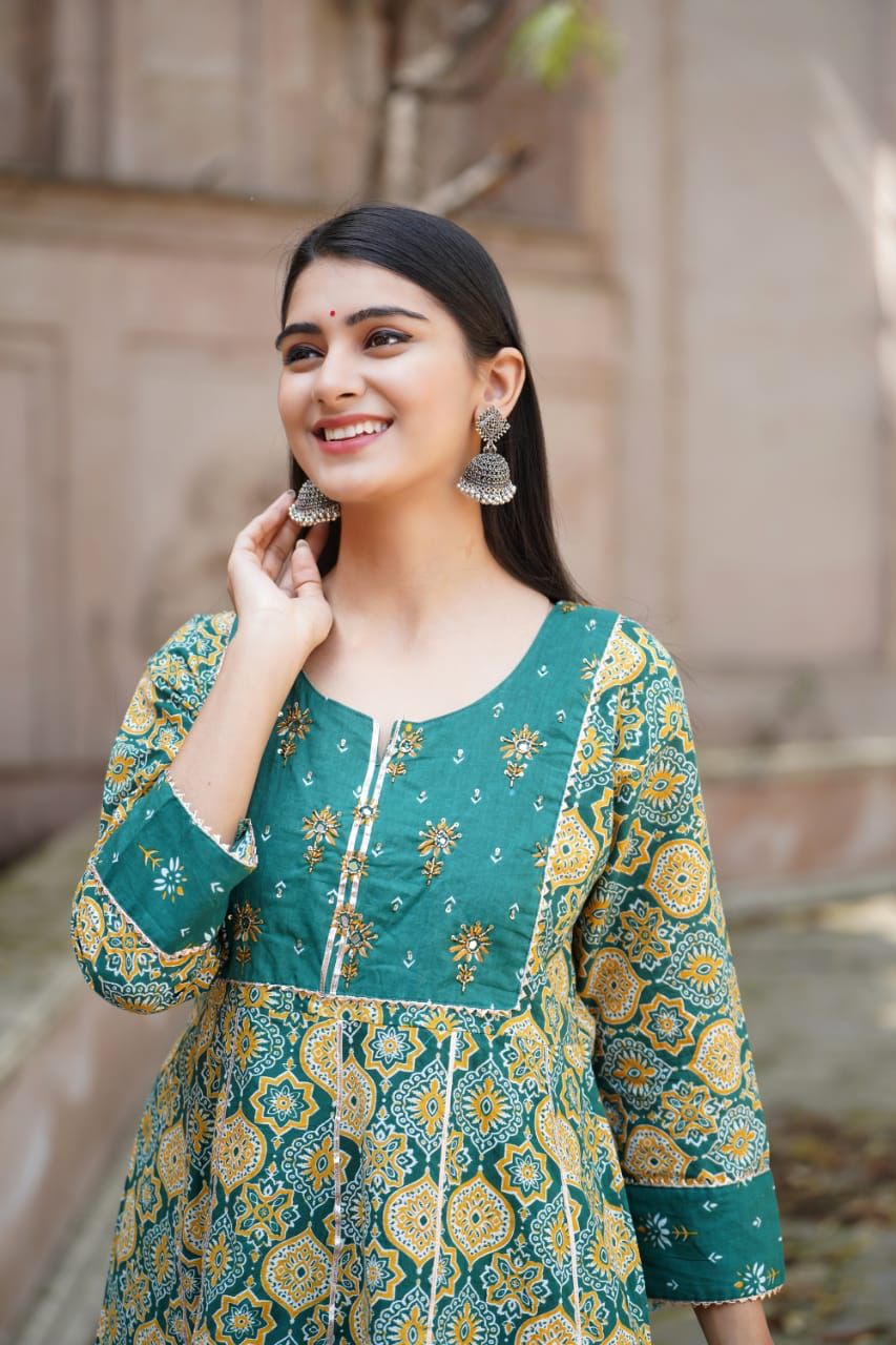 Amazing Cotton Kurta Sets for Women-SHKS1123