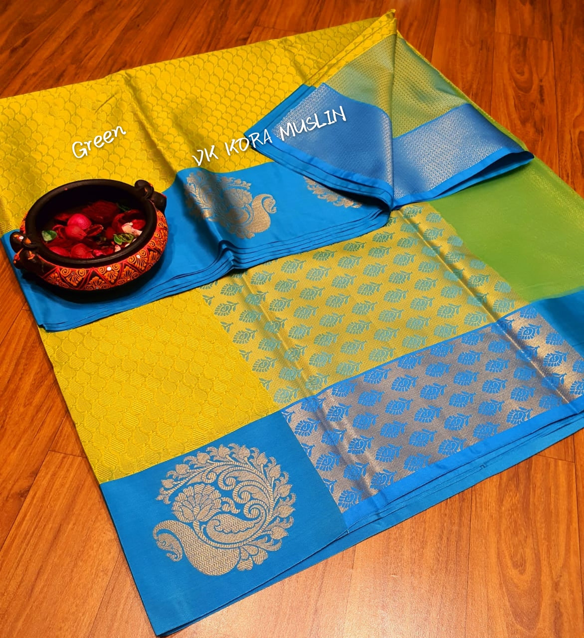 Rich Kora Taunchoi Saree - SH1009