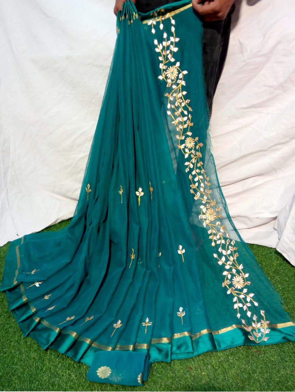Designer Chiffon Sarees -SH0567