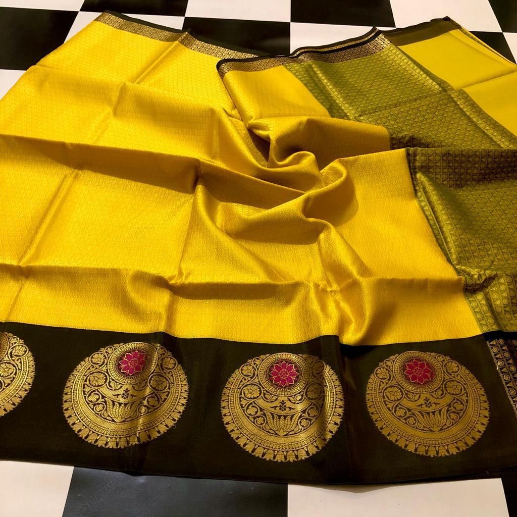 Rich Kora Taunchoi Saree - SH1009