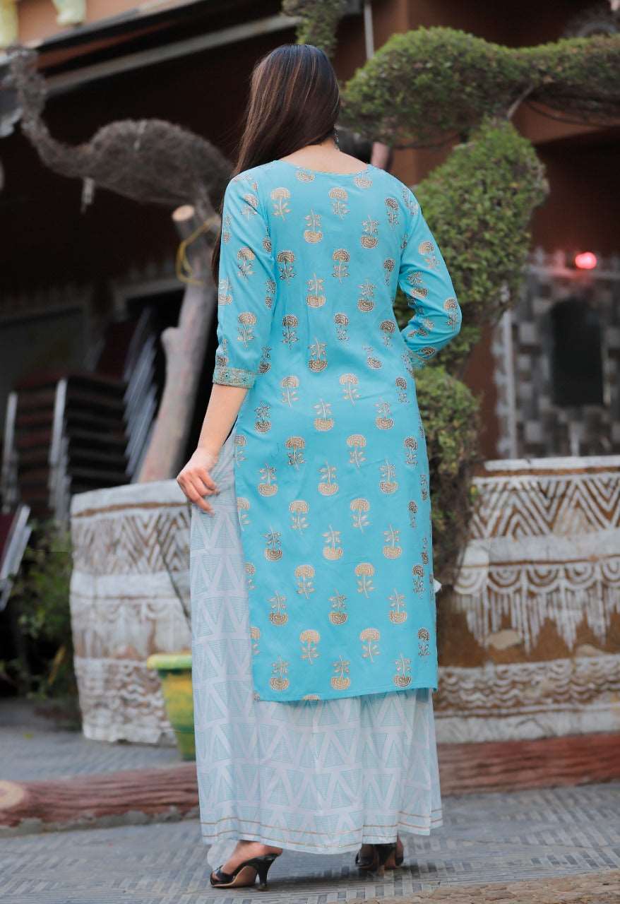 Cute Rayon Kurta Sets for Women-SHKS1116