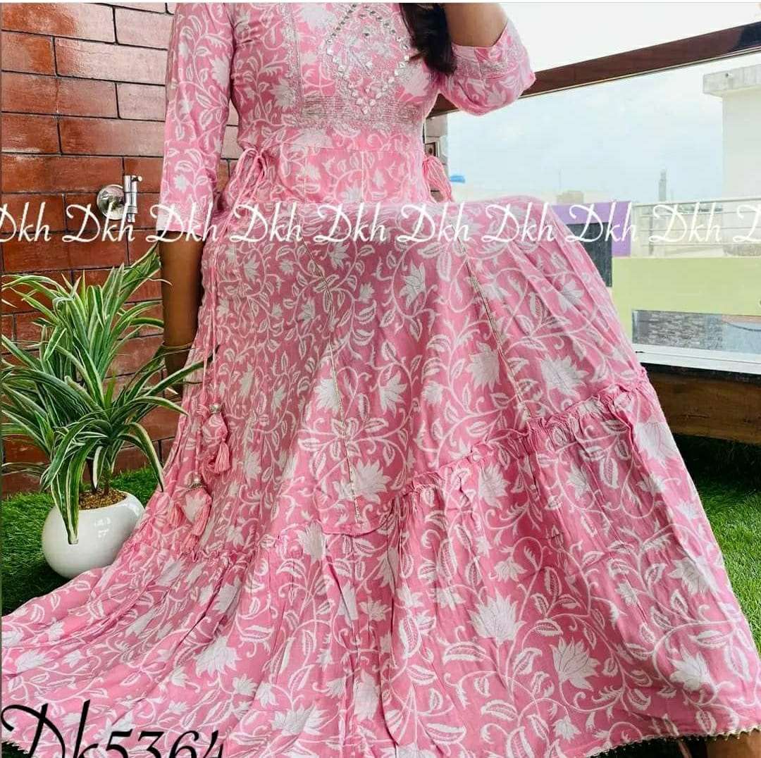 Beautiful Flared Gown for Women-SHKS1102