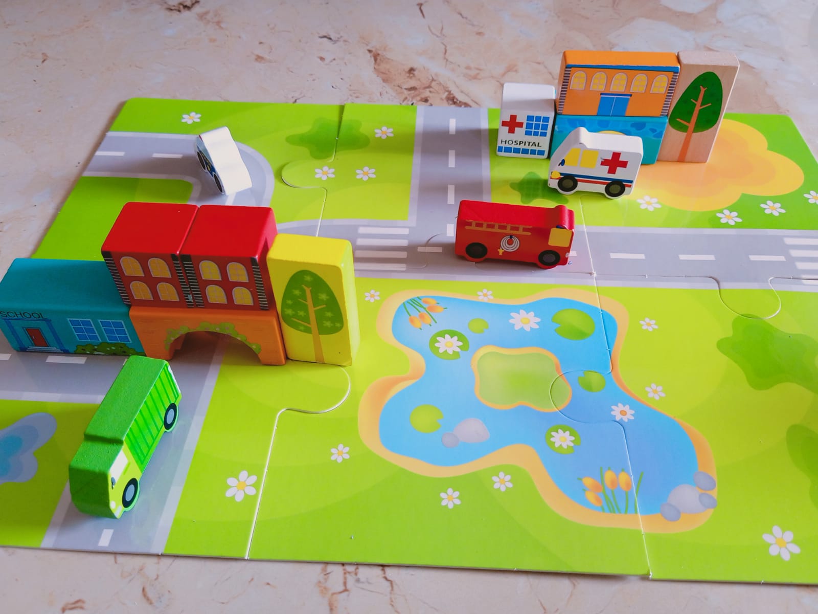 Municipal Transportation City Building Blocks - SHTM1012