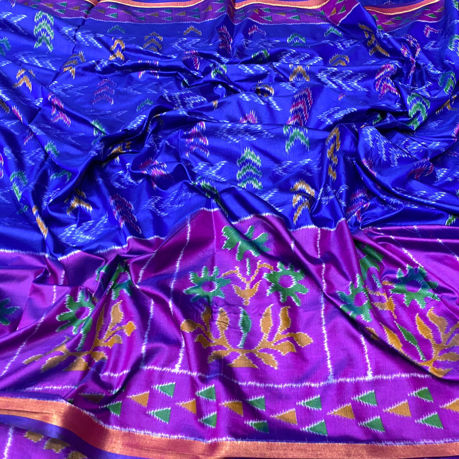 Soft Pochampally Soft Silk Saree Collections-SH0618