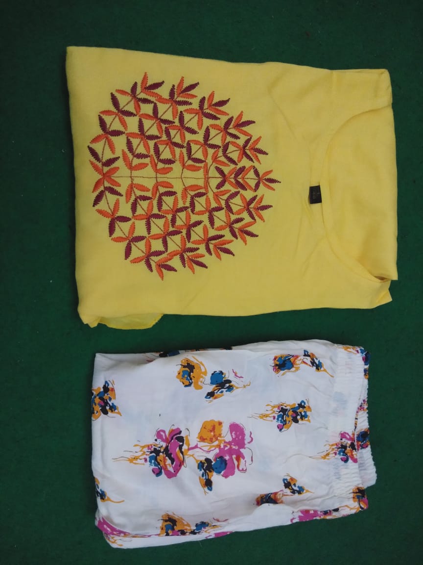 Elegant Rayon Embroidered Kurta Set-SHKS1012