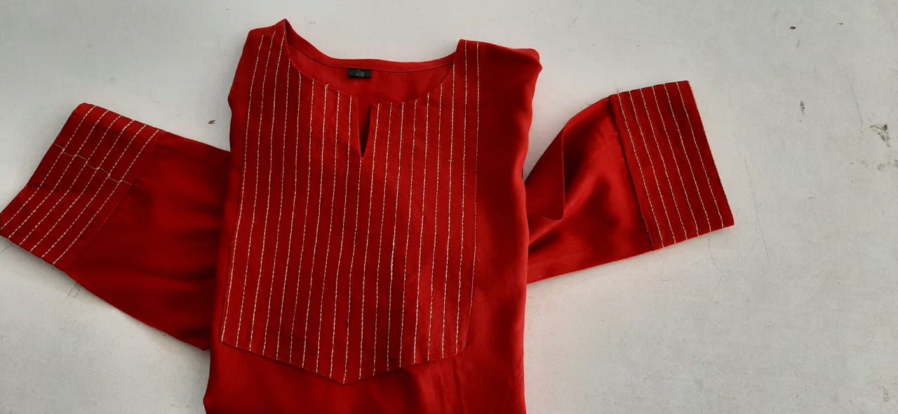 Trendy Rayon Kurta Set-SHKS1023