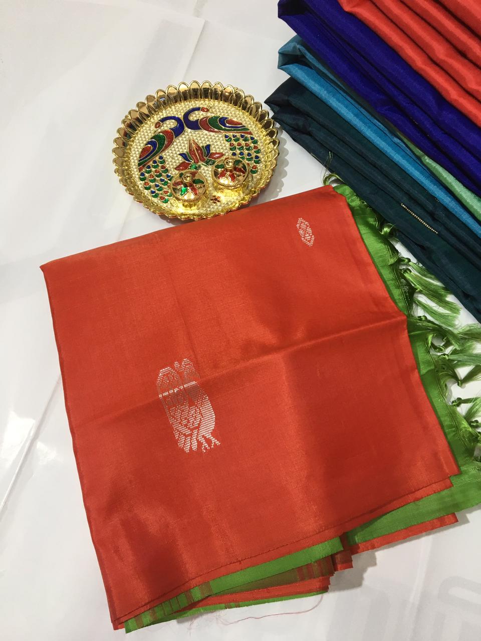 Handloom Vazhai Pattu Saree Collections-SH0584
