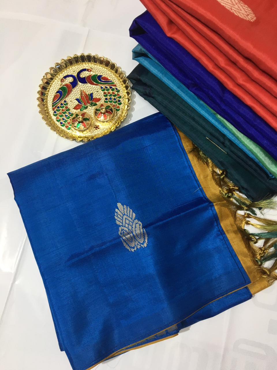 Handloom Vazhai Pattu Saree Collections-SH0584
