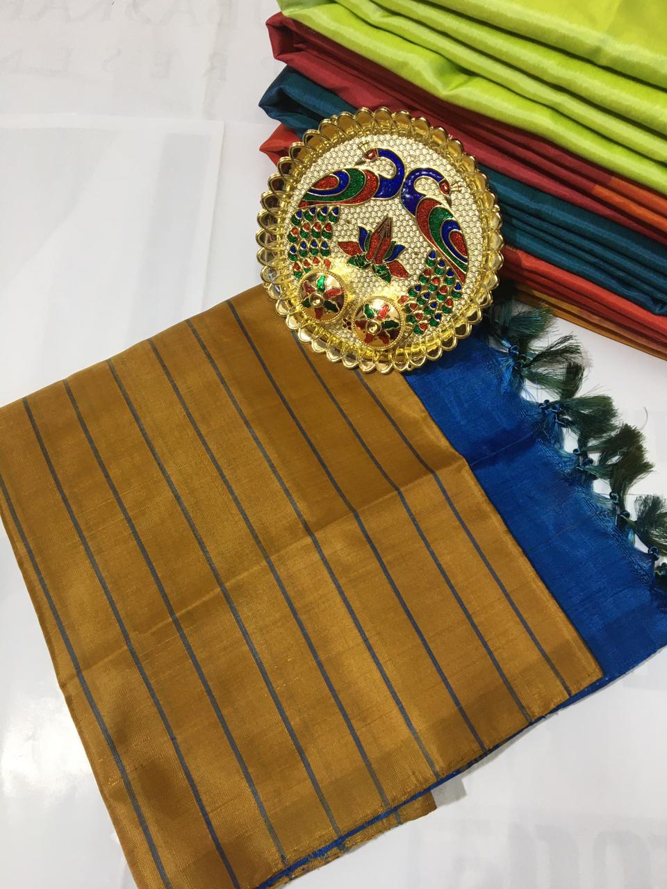 Handloom Vazhai Pattu Saree Collections-SH0584