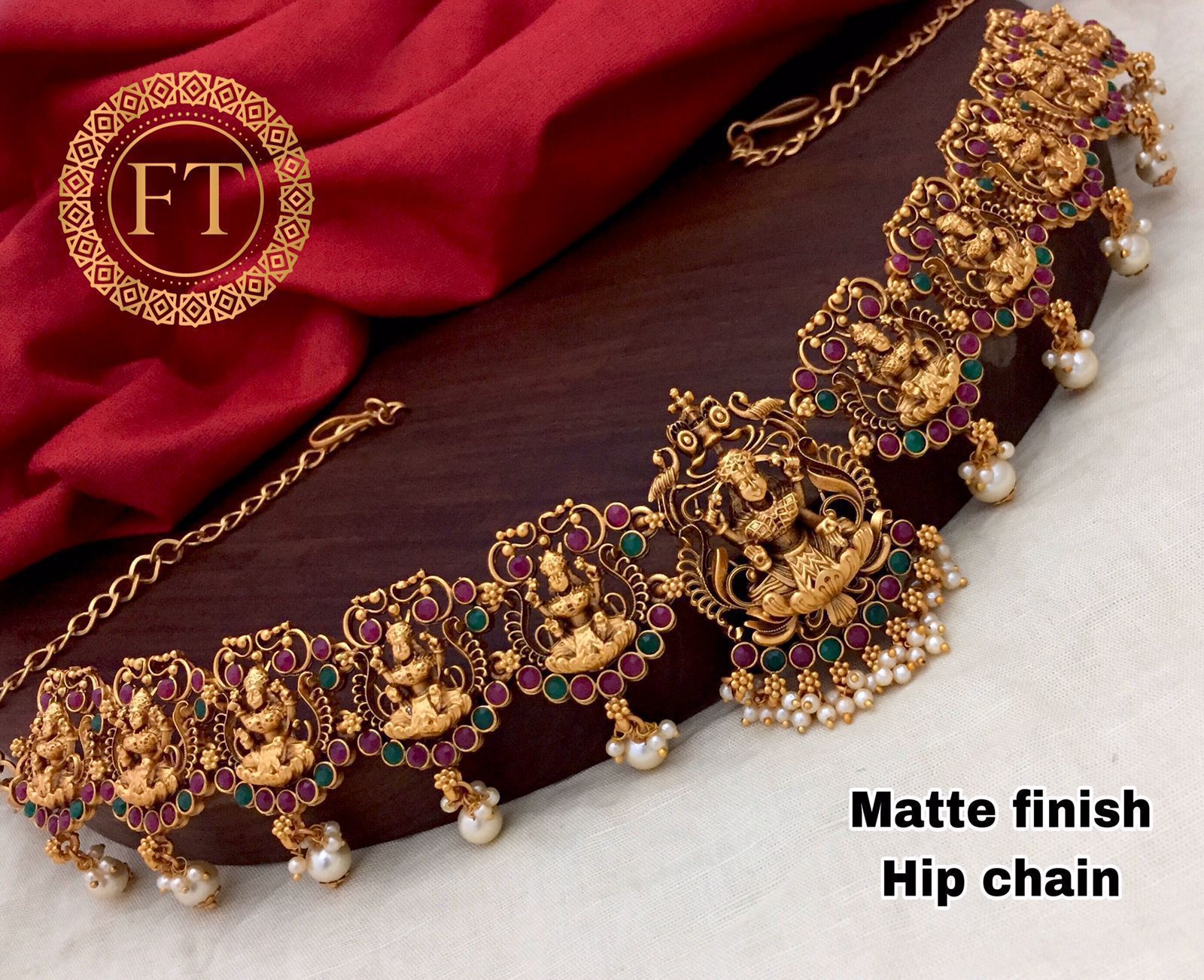 Beautiful Matte Finish Hip Chain - SHJ1032