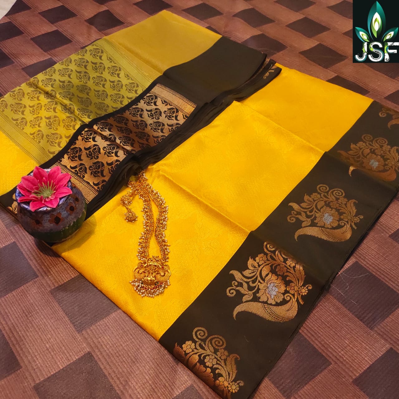 Rich Kora Taunchoi Saree - SH1009