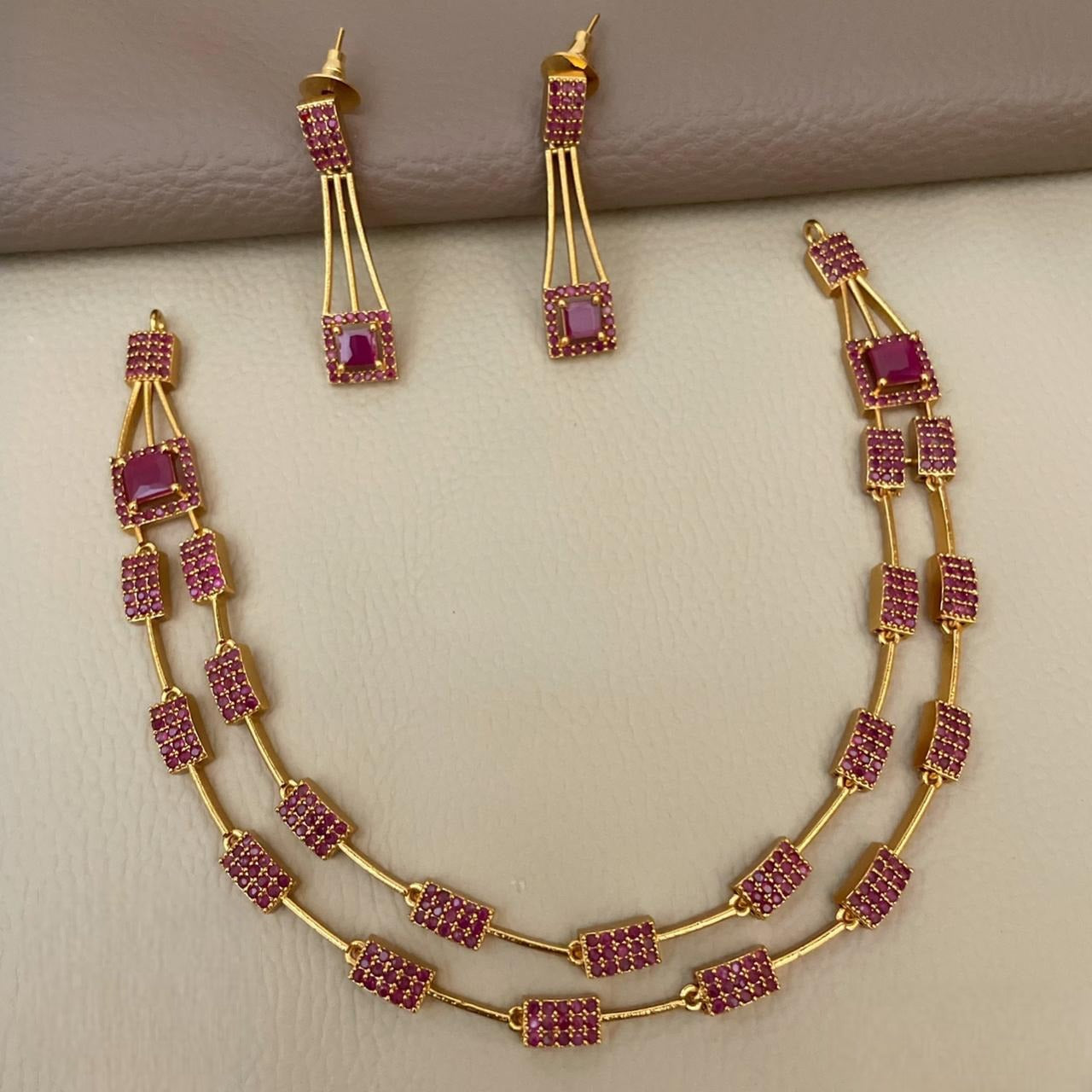 Classy Series Premium Quality Neck Set - SHJ1105