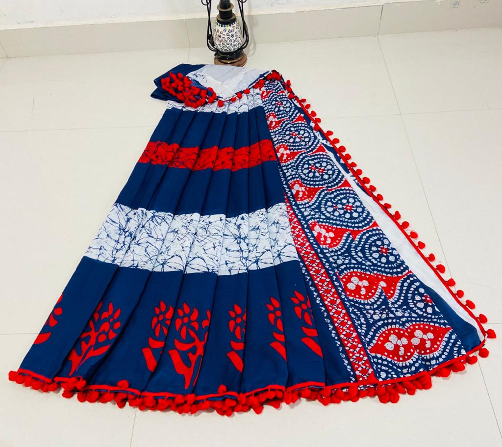 Series 2 Mul Mul Cotton Sarees -SH0576