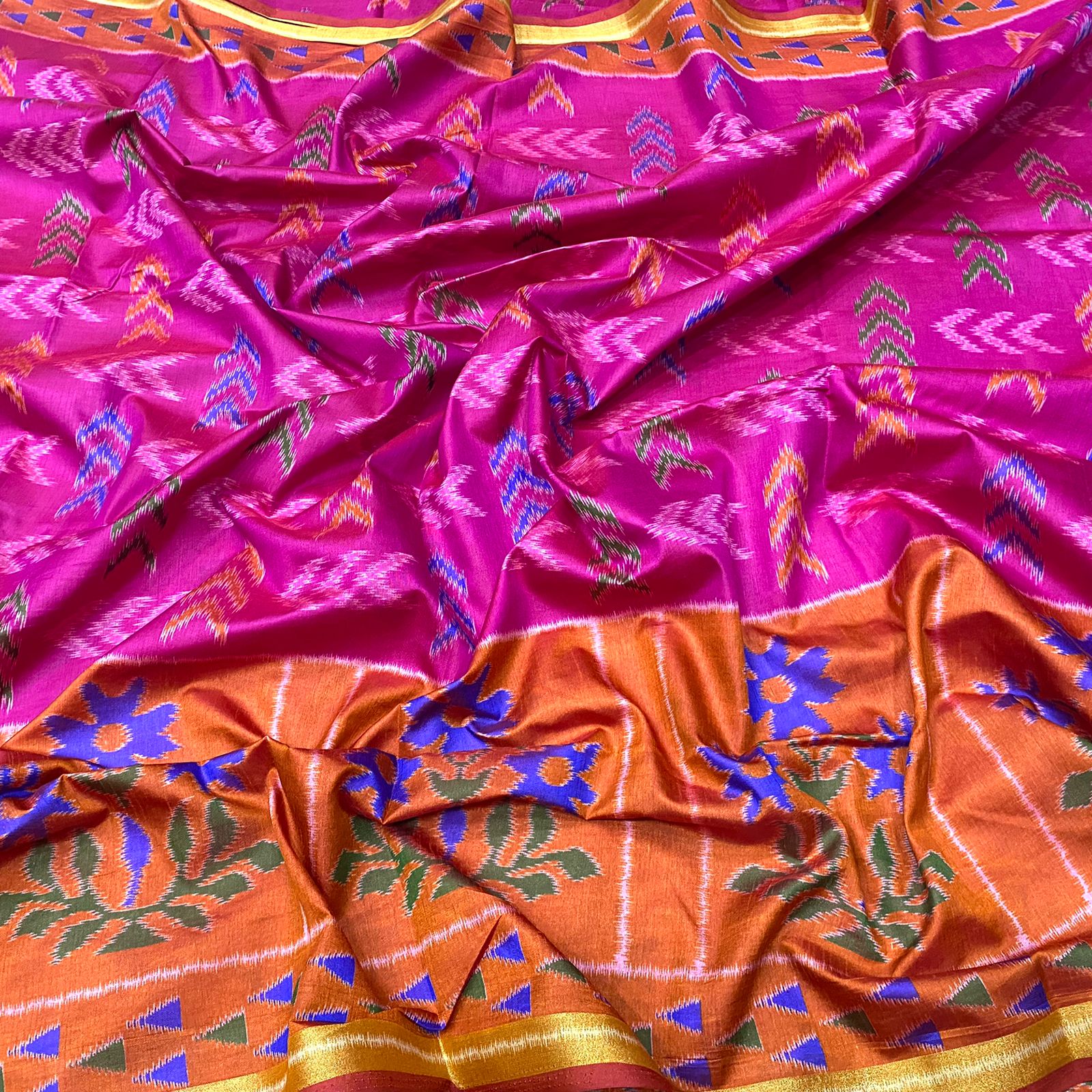 Soft Pochampally Soft Silk Saree Collections-SH0618